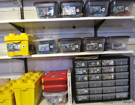 Toy Storage: LEGO Kit Organization